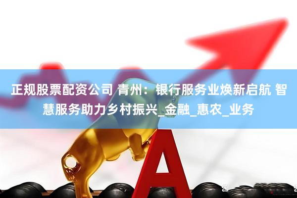 正规股票配资公司 青州：银行服务业焕新启航 智慧服务助力乡村振兴_金融_惠农_业务